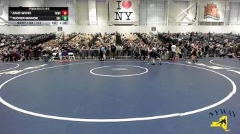 110 lbs Champ. Round 2 - Zane White, Penn Yan Wrestling Club vs Tucker Minnoe, Club Not Listed