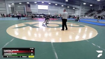 5-120 lbs Cons. Round 3 - Connor Roark, Louisa County vs Clinton Tatoute, William Fleming