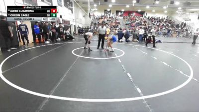 106 lbs Cons. Round 2 - Corbin Cagle, Shadow Hills vs Jaden Curameng, Valencia/Placentia