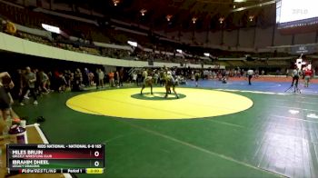 National 6-8 165 Round 5 - Ibrahim Dheel, Legacy Dragons vs Miles Bruin, Grizzly Wrestling Club