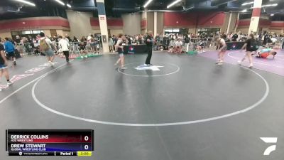 126 lbs Champ. Round 1 - Derrick Collins, 4oz Wrestling vs Drew Stewart, Global Wrestling Club