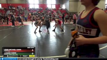 120 lbs Cons. Round 3 - John Michael Gann, Thompson vs Landen Shinn, Elevate Wrestling Club