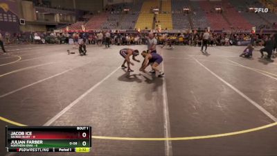 133 lbs Round 1 (16 Team) - Julian Farber, Northern Iowa vs Jacob Ice, Sacred Heart