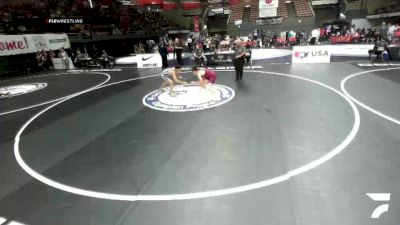 Champ. Round 1 - Ethan Hernandez, Highland High School Wrestling (Bakersfield) vs Aiden Garcia