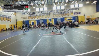126 lbs Champ. Round 2 - Lazaro Soto, Eagle Empire vs SIERyous Peterson, Heritage Wrestling Club