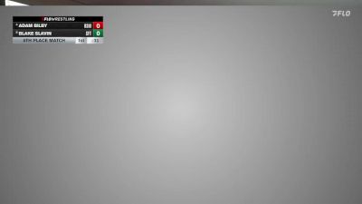 132 lbs 5th Place Match - Adam Bilby, Rose Hill vs Blake Slavin, Santa Fe Trail Hs