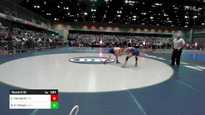 126 lbs Round Of 32 - Chase Hemphill, Crook County vs Soren Harris-Pham, JW North