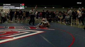 175 lbs 5th Place - Eli Leonard, WI vs Brennan Warwick, OH