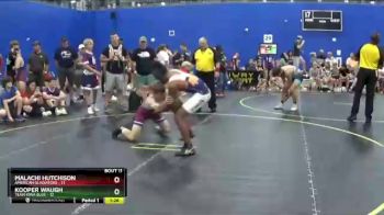 115 lbs Round 4 (6 Team) - Malachi Hutchison, American Gladiators vs Kooper Waugh, Team Iowa Blue
