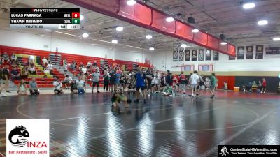 Youth-60 lbs Prelims - Lucas Parraga, Morris Knolls vs Shawn Imbimbo, South Plainfield