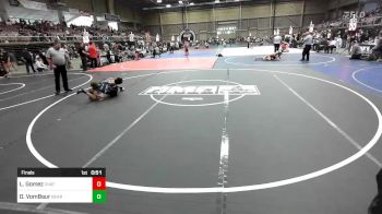 102 lbs Final - Luke Gomez, Chatfield WC vs Drake VomBaur, Bear Cave WC