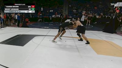 175 lbs Consi Of 32 #1 - Kaiden Brown, Springfield Central vs Brody Lehmann, Beverly