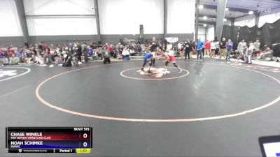 84 lbs 1st Place Match - Chase Winkle, Mat Demon Wrestling Club vs Noah Schimke, NWWC