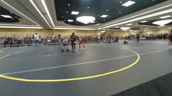 61 lbs 5th Place - Rowan Lindstrom, Bismarck Gorilla WC vs Levi Cook, Manu Wr Ac