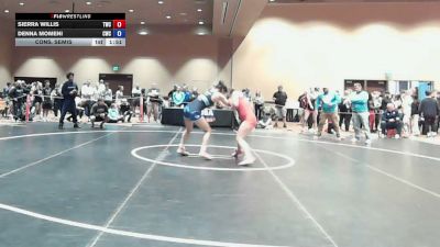 155 lbs Cons. Semis - Sierra Willis, Tiger Wrestling Club vs Denna Momeni, Capital Wrestling Club