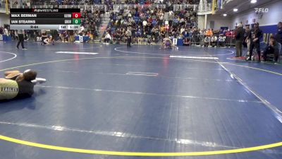 121 lbs R-64 - Max Berman, Germantown Academy vs Ian Stearns, Grove City