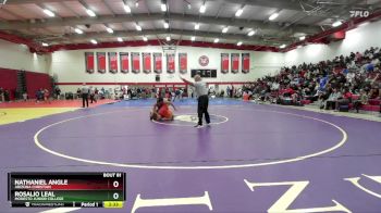 174 lbs Champ. Round 1 - Nathaniel Angle, Arizona Christian vs Rosalio Leal, Modesto Junior College