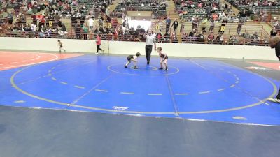 46 lbs Quarterfinal - David Jordan Jr, East Forsyth Jr Bronco Wrestling Club vs Jude English, Georgia