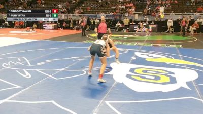 3rd Place Match - Ruby Ryan, Papillion-La Vista vs Bridget Kavan, York