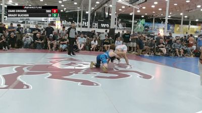 140 lbs Rr Rnd 3 - Zane Crouse, TNWC Silver Fox - HSC vs Brady Slicker, Kraken - HSC