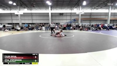 62 A Round 2 - Tyler Zifzal, Mountain Man Wrestling Club vs Stihl Stephenson, Small Town Grims