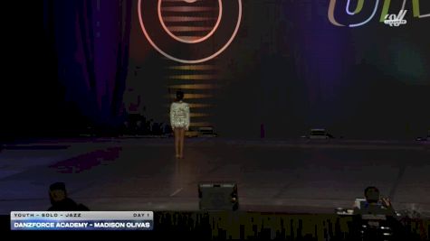 DanzForce Academy - Madison Olivas [2025 Youth - Solo - Jazz Day 1] 2025 Encore Grand Nationals