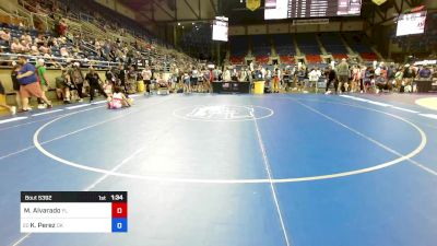 106 lbs Cons 8 #1 - Maya Alvarado, FL vs Kyrstan Perez, OK