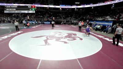 II-285 lbs Champ. Round 2 - Jim Biccum, South Jefferson vs John Turner, Palmyra Macedon