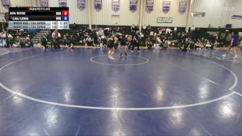 124 Open 1st Place Match - Cali Leng, Iowa vs Ava Rose, Iowa