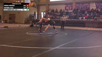 120 lbs Cons. Round 2 - Urijah Grover, Sheridan vs Hayden Cole, Cheyenne East