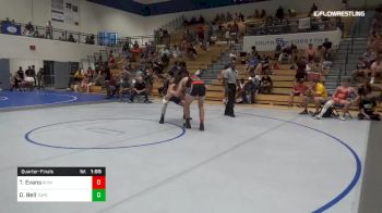 170 lbs Quarterfinal - Tate Evans, Richmond Hill vs Devon Bell, Topsail High School