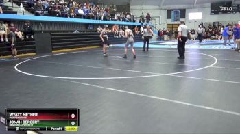 JV-4 lbs Round 2 - Wyatt Mether, Independence vs Jonah Bergert, Benton Community