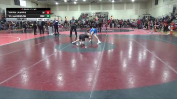 105 lbs Round 3 - Eli Anderson, Dakota Boyz Wrestling Club vs Gavin Lamers, Wrestling Factory