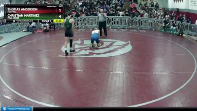 106 lbs Cons. Round 2 - Thomas Anderson, Foothill vs Christian Martinez, Palo Verde