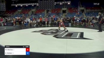 126 lbs Rnd Of 16 - Matthew Marlow, New York vs Gage Walker, Oklahoma