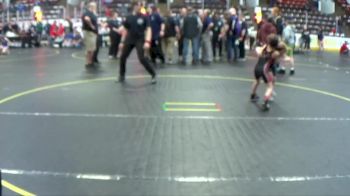 49 lbs 7th Place Match - Izzabella Hicks, Saranac Youth WC vs Adelaide Bliss, Lapeer Lightning WC