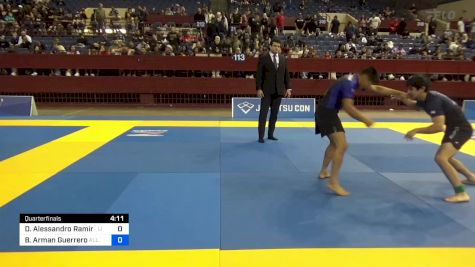 Diego Alessandro Ramirez vs Benicio Arman Guerrero 2024 Pan IBJJF Jiu-Jitsu No-Gi Championship