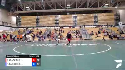 90 lbs Round 5 (6 Team) - TATE ST. LAURENT, CENTRAL INDIANA ACADEMY OF WRESTLING vs KARSON BACHELDER, MAURER COUGHLIN WRESTLING CLUB