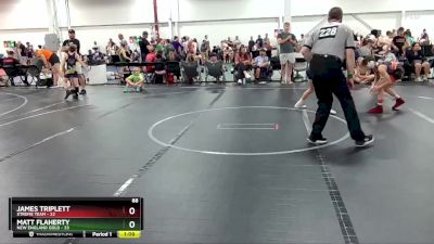 88 lbs Round 2 (4 Team) - James Triplett, Xtreme Team vs Matt Flaherty, New England Gold