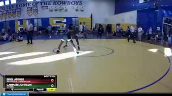 170 lbs Semifinal - CahMari Johnson, Camden vs Edol Adonis, Wellington Community Hs