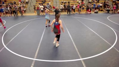 140 lbs Cons. Round 1 - Madeline Hoover, IA vs Nicole Dziura, IL