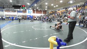 126 lbs Champ. Round 2 - Samson Escala, Mayfair vs Josias McLean, Los Alamitos