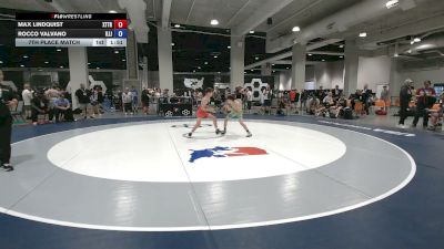 45 kg 7th Place Match - Max Lindquist, Xtreme Training vs Rocco Valvano, Illinois