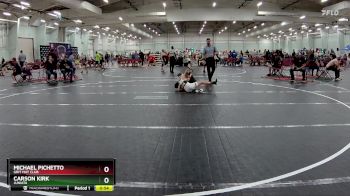 95 lbs Round 3 - Carson Kirk, Juniata vs Michael Pichetto, Grit Mat Club