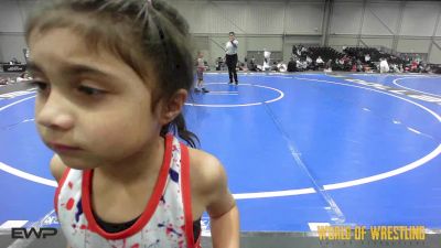 40 lbs Rr Rnd 4 - Blakely Ponce, Super Girls K-6 Red vs Jociana Martinez, SOTM OK K-6 2