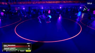 120 lbs Quarterfinal - Taegan Leavitt, Champions Wrestling Club vs Isak Trigueros, Faito WC