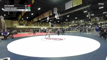 120 lbs Champ. Round 2 - Thomas Delaney, Valencia vs Ace Navarro, Vista