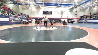 105 lbs Quarterfinal - Marian Nordsell, Minooka vs Frieda Hernandez, DeKalb