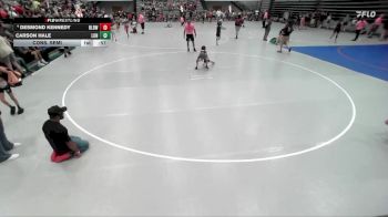 43-47 lbs Cons. Semi - Desmond Kennedy, Belleville Little Devils WC vs Carson Hale, Longwood