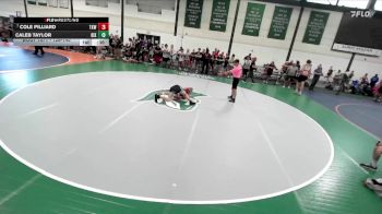 126-140 lbs Champ. Round 1 - Cole Pilliard, Triad Knights WC vs Caleb Taylor, Edwardsville Wrestling Club